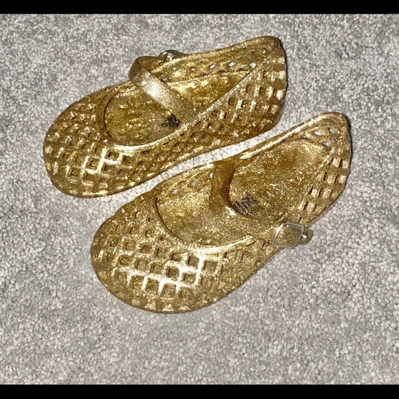 Bundle Lot of 3 Pairs of Toddler Baby Girls Jelly Jellies Sandals Shoes Sz. 5 - Picture 4 of 5